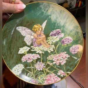 HEINRICH VILLEROY & BOCH "THE CANDYTUFT FAIRY" COLLECTOR PLATE COA #3833/E